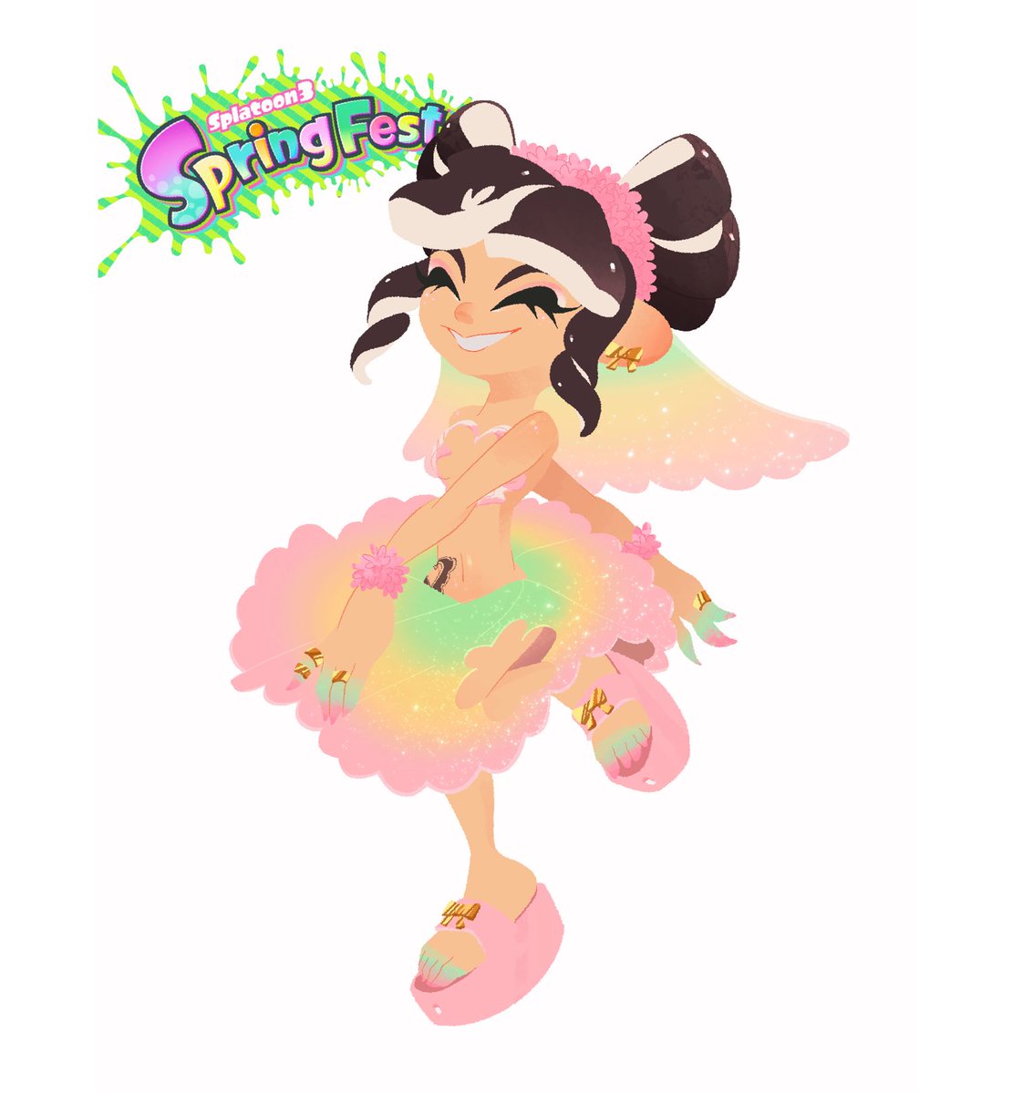 Vincenciel's tweet image. Special Splatfest Outfits for Wakami
#Splatoon2 #Splatoon3 #スプラトゥーン2 #スプラトゥーン3 #Splatoonart #illustration #イラスト #Splatoon