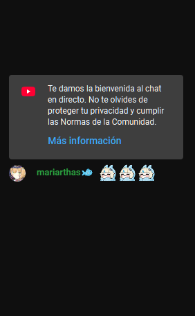 mariarthas's tweet image. my yt chat just kinda decided to clock out