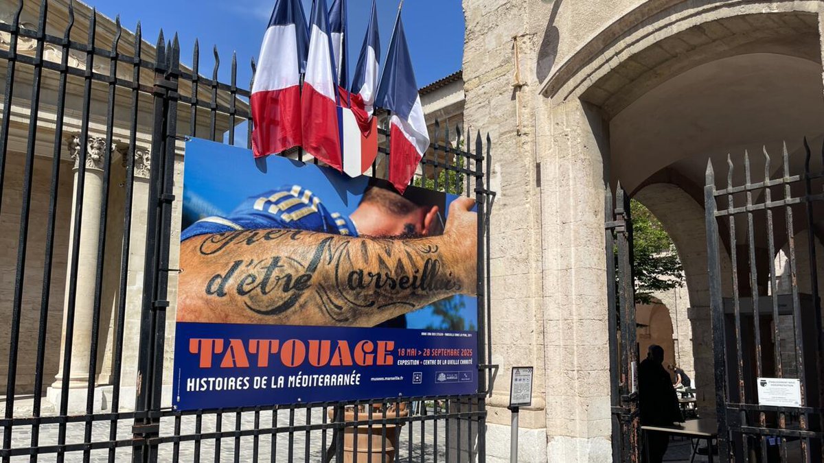 À Marseille, l'exposition «Tatouage. Histoires de la Méditerranée» retrace l'histoire de cette pratique ancestrale rfi.my/BsLR.x