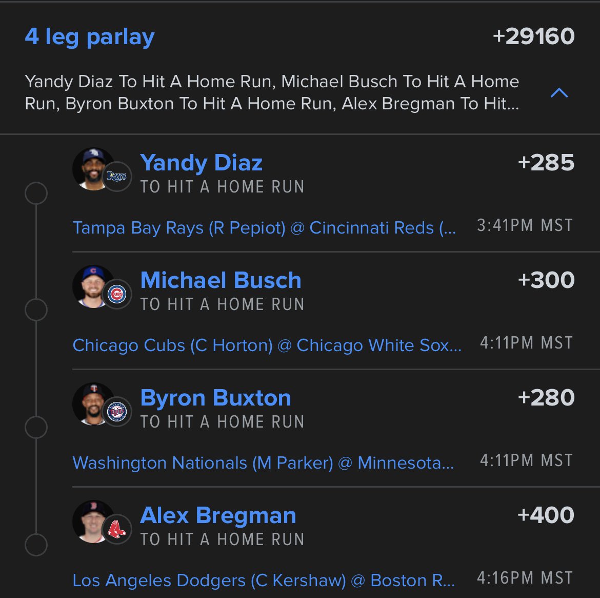 Ivan_Avalos8's tweet image. Let’s try a 4 man HR lotto 💣