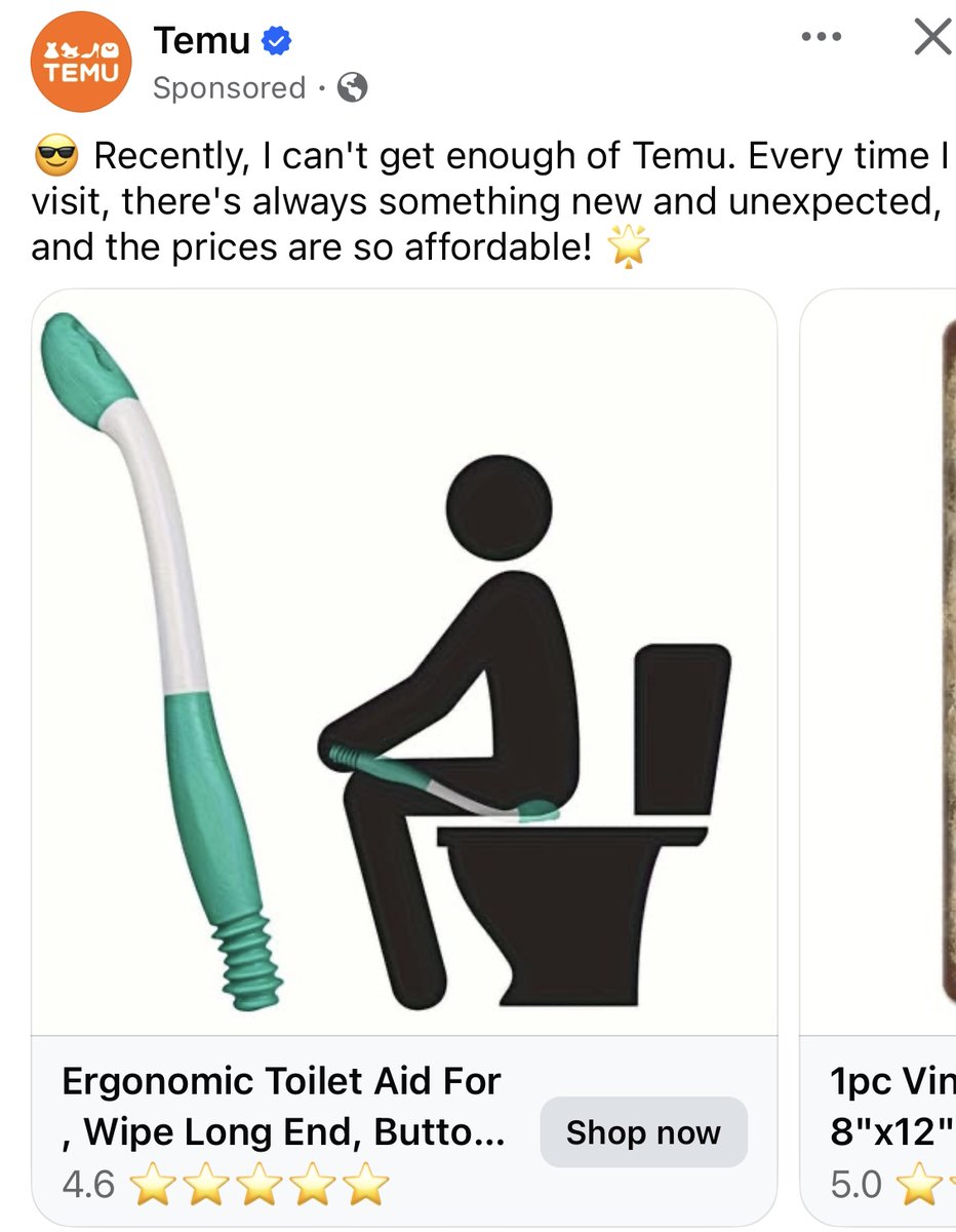 Temu. You’re drunk. Go home 🤦🏻‍♀️😵‍💫