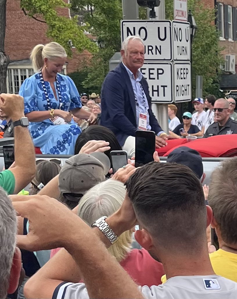 Brian Heyman (@bheyman99) on Twitter photo I’m in very crowded downtown Cooperstown now at the Hall of Famers parade. Ozzie Smith and George Brett among them. #baseball #halloffame #mlb <a href="/NewsdaySports/">Newsday Sports</a> I’m in very crowded downtown Cooperstown now at the Hall of Famers parade. Ozzie Smith and George Brett among them. #baseball #halloffame #mlb <a href="/NewsdaySports/">Newsday Sports</a>