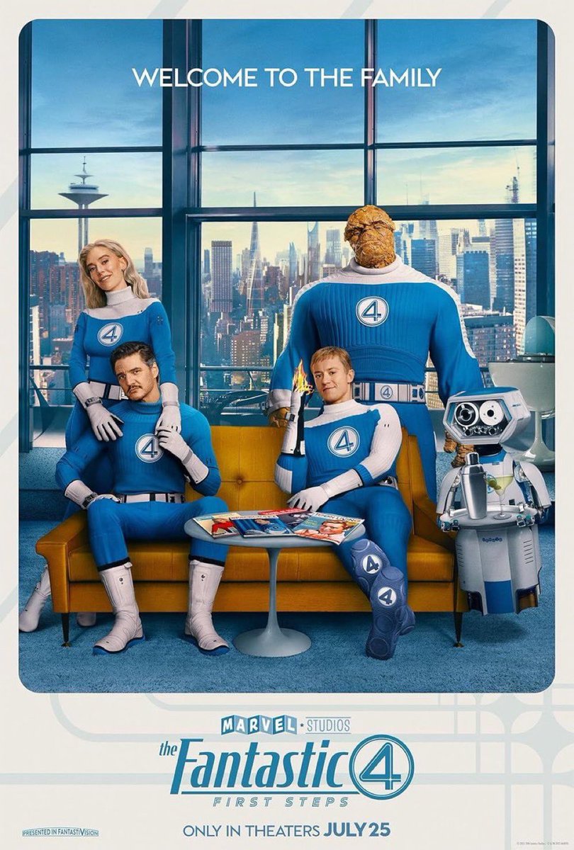 AKTPLAYA's tweet image. #NW THE FANTASTIC FOUR: FIRST STEPS IN IMAX