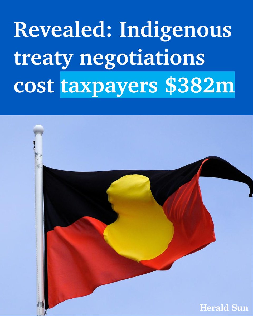 The Daniel Andrews and Jacinta Allan governments have splashed $382 million on negotiating a statewide Indigenous treaty, new analysis has revealed. &gt; bit.ly/3IGqd5V