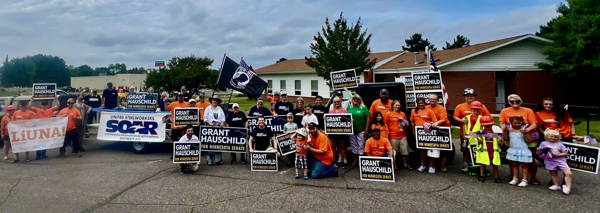 Grant Hauschild (@grant_hauschild) on Twitter photo Had a great time at the 70th Hoyt Lakes Water Carnival! Nothing better than seeing the whole town come together to celebrate what makes the Range so special. Big thanks to the <a href="/LIUNAMinnesota/">LIUNA MN & ND</a> crew and the retired <a href="/steelworkers/">United Steelworkers Union</a> for hanging out, love this community! #mnleg Had a great time at the 70th Hoyt Lakes Water Carnival! Nothing better than seeing the whole town come together to celebrate what makes the Range so special. Big thanks to the <a href="/LIUNAMinnesota/">LIUNA MN & ND</a> crew and the retired <a href="/steelworkers/">United Steelworkers Union</a> for hanging out, love this community! #mnleg