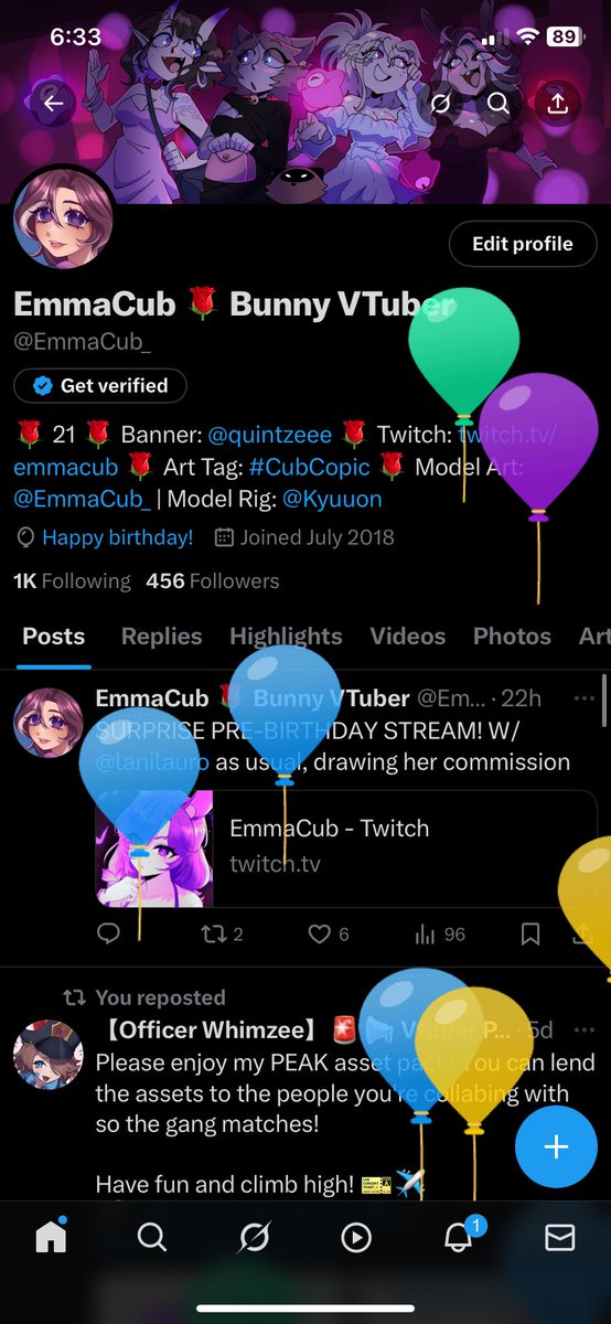 Balloon! Now I gotta change it to 22 🏃🏻‍♀️
