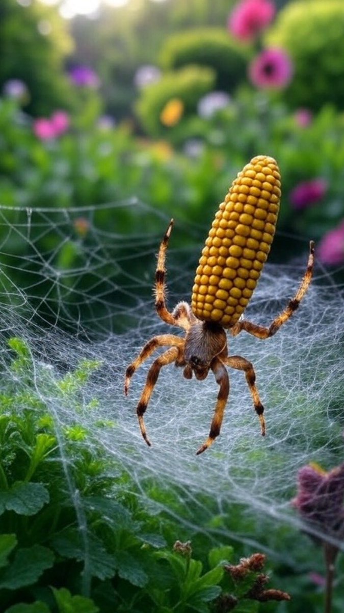 I always wondered where cobwebs came from.