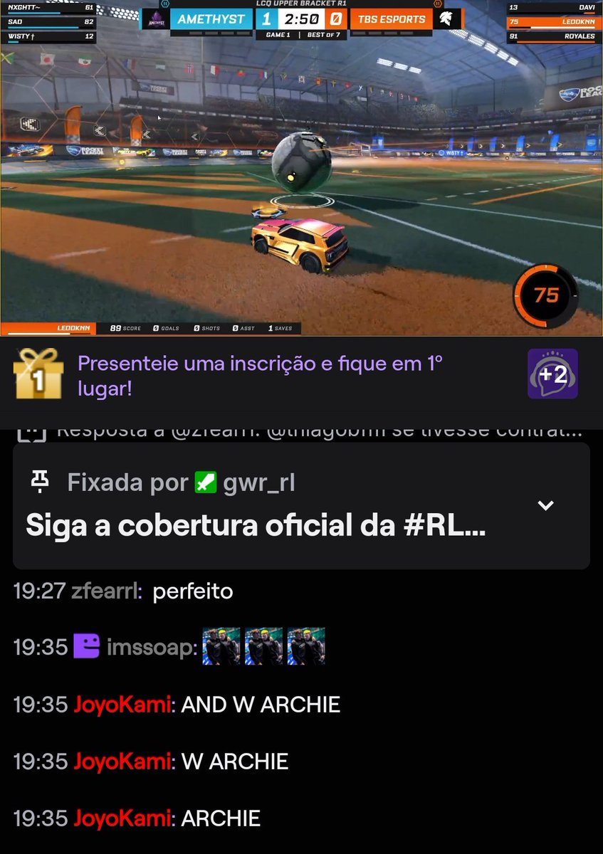 Simplesmente <a href="/Joyokamii/">Joyo</a> na #RLCSBrasil!!!!

Que loucura.