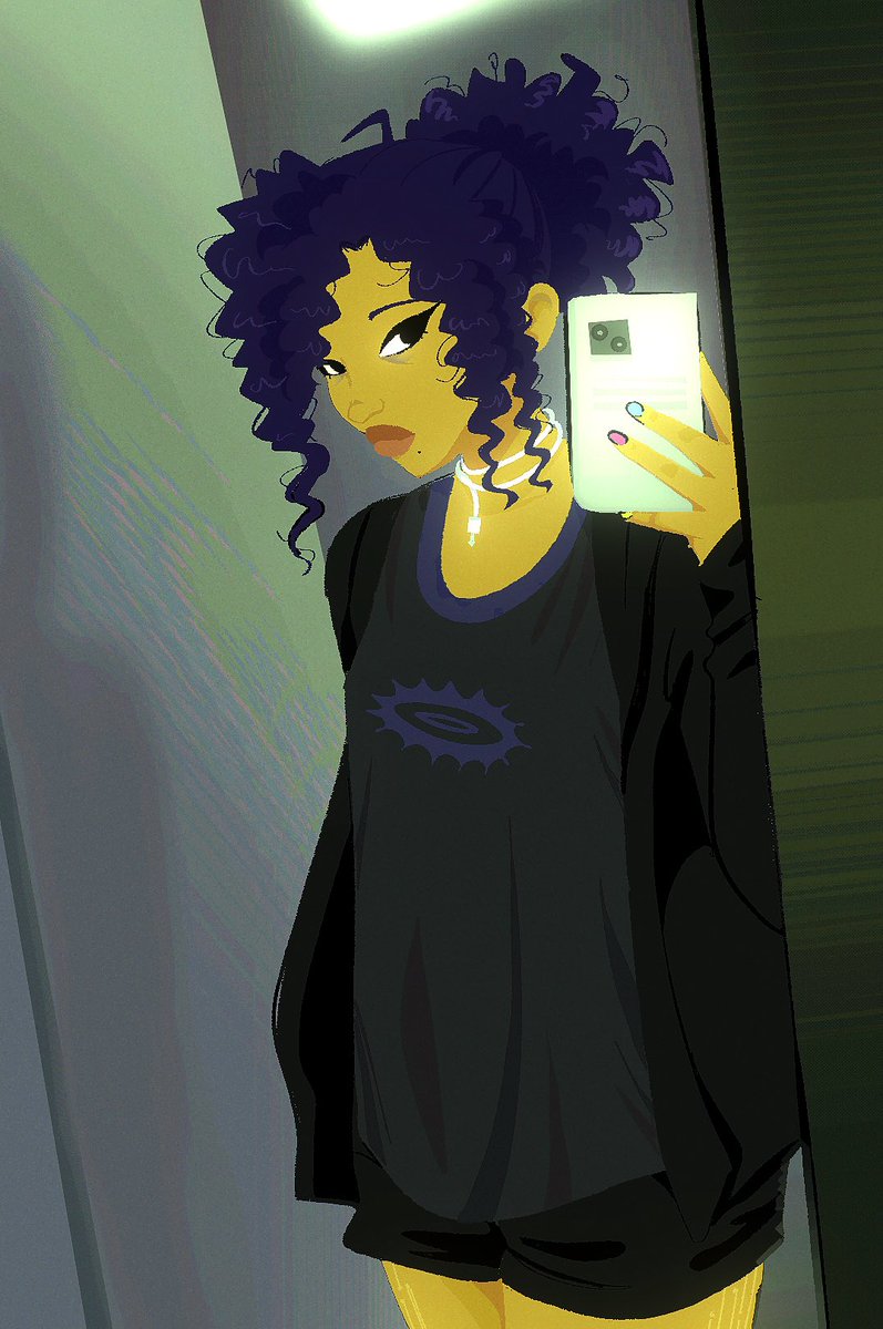 bu99yNPC's tweet image. too early 4 a face reveal but toga did my eye liner today and it looks nice :p