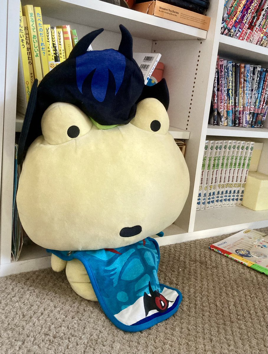bakandakowa's tweet image. 2歳児をデビルマンに変身させる作戦は大失敗。ものすごく大泣きされたので諦めました。
(通報レベルの大泣き)
すまんかった・・。でも、デビルマンは嫌いにならないでね。
