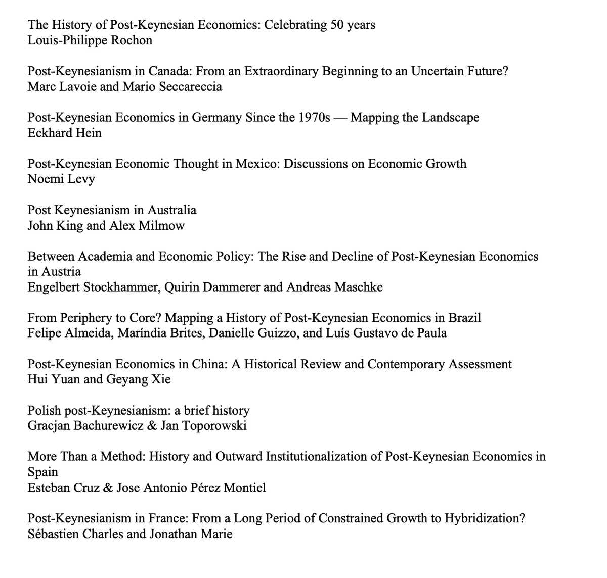 Lprochon's tweet image. In the October issue of @ReviewofPE, two amazing symposiums.  Check them out.