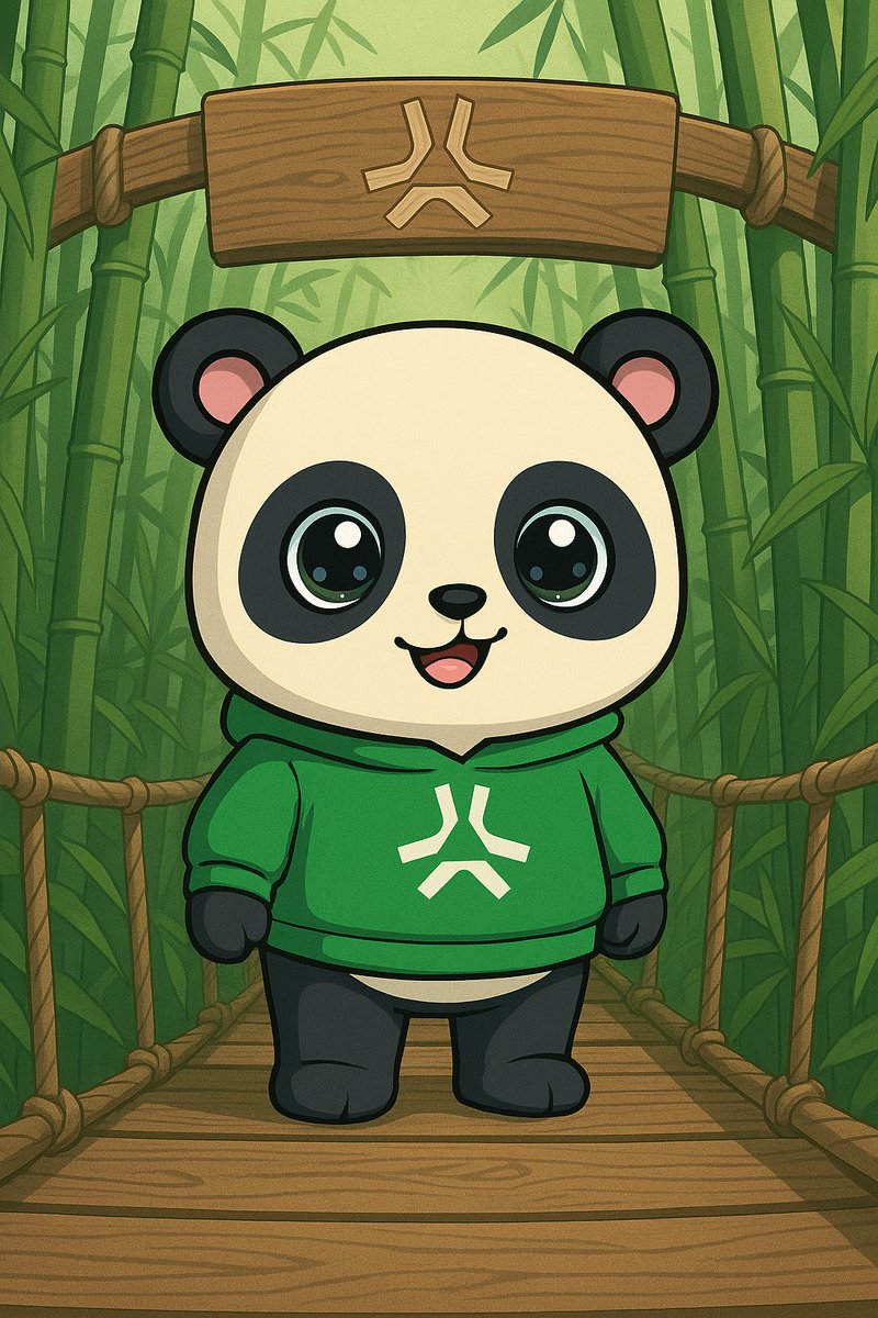 Cute panda meme token on AbstractChain