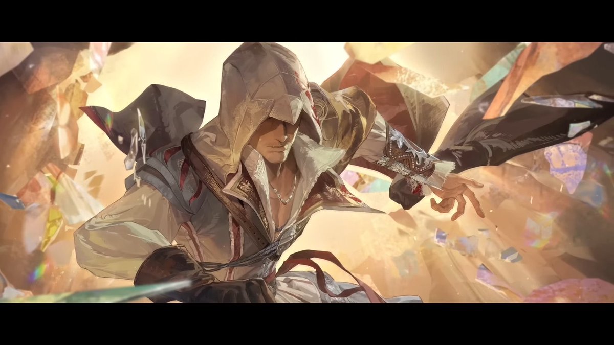 comfycheko's tweet image. The way this is already DEMANDING my money 😭🙌 Reverse: 1999 really did their big one with the Assassin’s Creed collab!!!