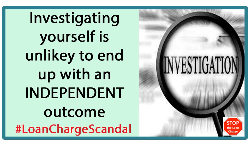<a href="/HCsick/">HMRCsick</a> <a href="/LC_Impact/">Loan Charge Impact</a> <a href="/LCAG_2019/">Loan Charge Action Group [LCAG]</a> <a href="/loanchargeAPPG/">Loan Charge & Taxpayer Fairness APPG</a> You would have thought that multiple #suicides, attemped suicides and serious injuries linked to the #LoanCharge policy would have rang alarm bells 🔔. Instead the #IOPC <a href="/policeconduct/">Independent Office for Police Conduct (IOPC)</a> investigated then handed each individuel case back to <a href="/HMRCgovuk/">HM Revenue & Customs</a> who cleared themselves.