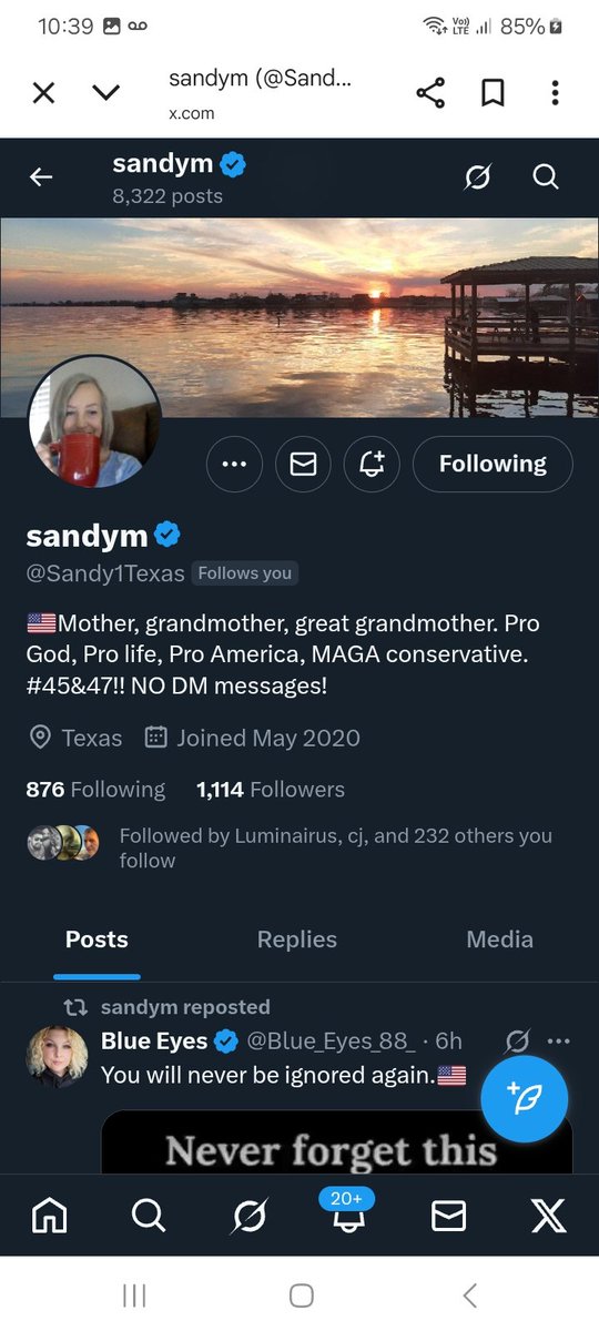 Who wants to follow <a href="/Sandy1Texas/">sandym</a> who is looking to connect with more people please follow  ,repost 💪🫶👊💥💯🇺🇸
