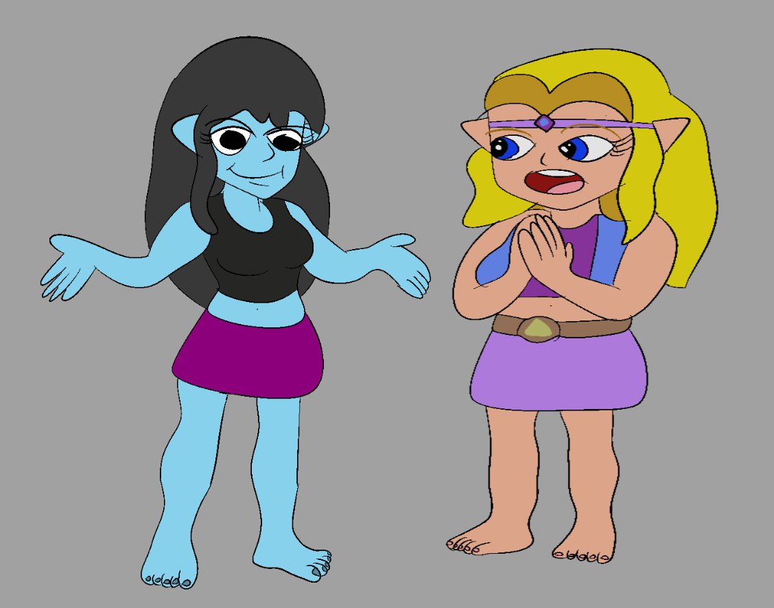 mIpfun's tweet image. Would u still watch me if she turned blue.....