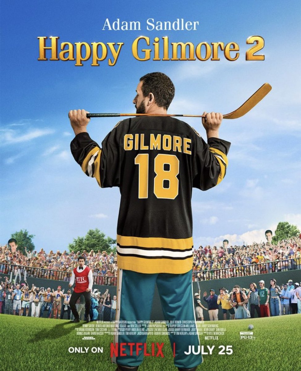 JeffATrennepohl's tweet image. OK, who watched #HappyGilmore2 I freaking loved it. I was so worried it was gonna be Dumb, but it was awesome !!