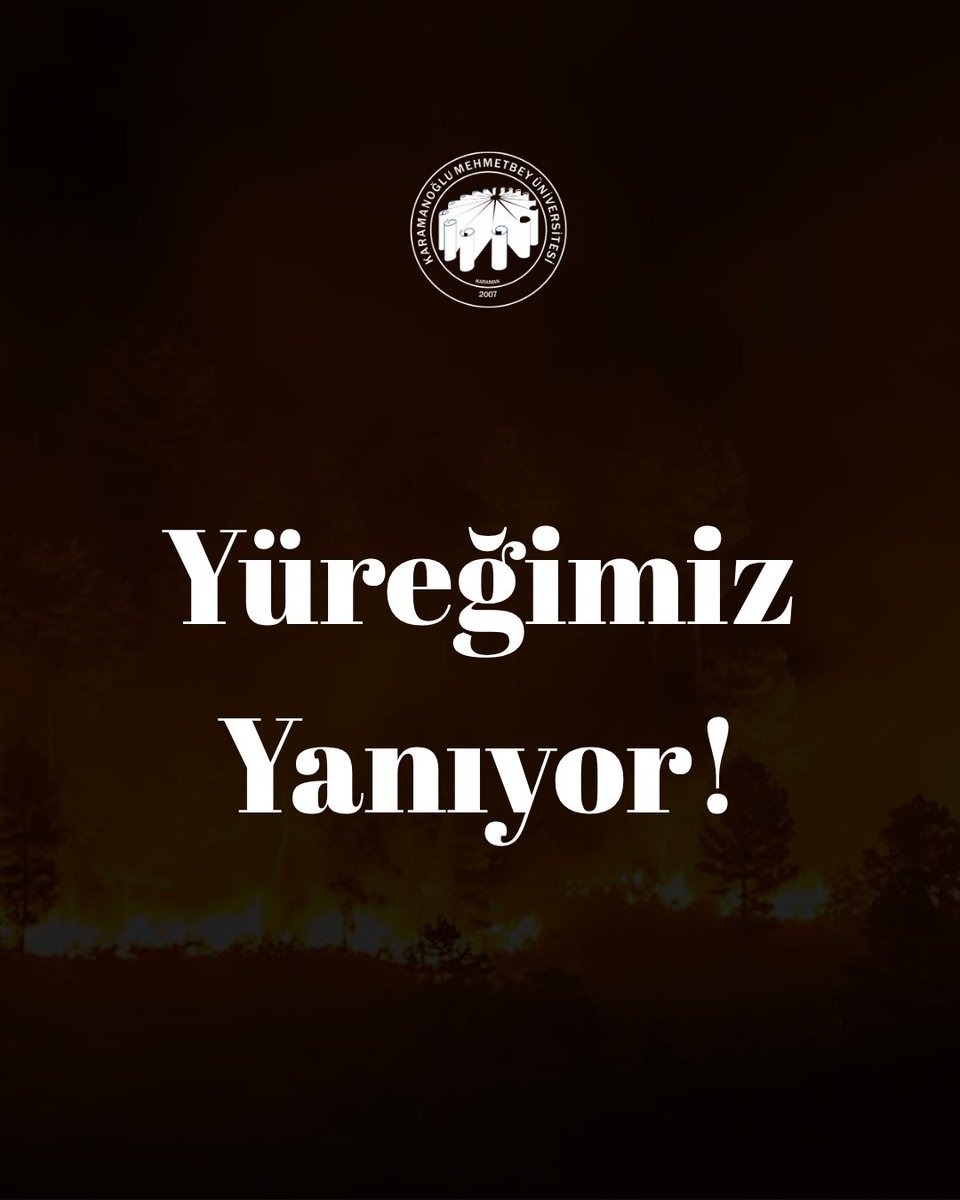 Ülkemizin farklı şehirlerinde çıkan yangınlara karşı acımız büyük...

Doğayı savunmak, yaşamı korumak için fedakârca mücadele eden tüm ekiplerle birlikteyiz.

Yangınlarla mücadelede dualarımız; orman işçilerimiz, itfaiyecilerimiz, AFAD ekibimiz ve tüm gönüllülerimizle birlikte.