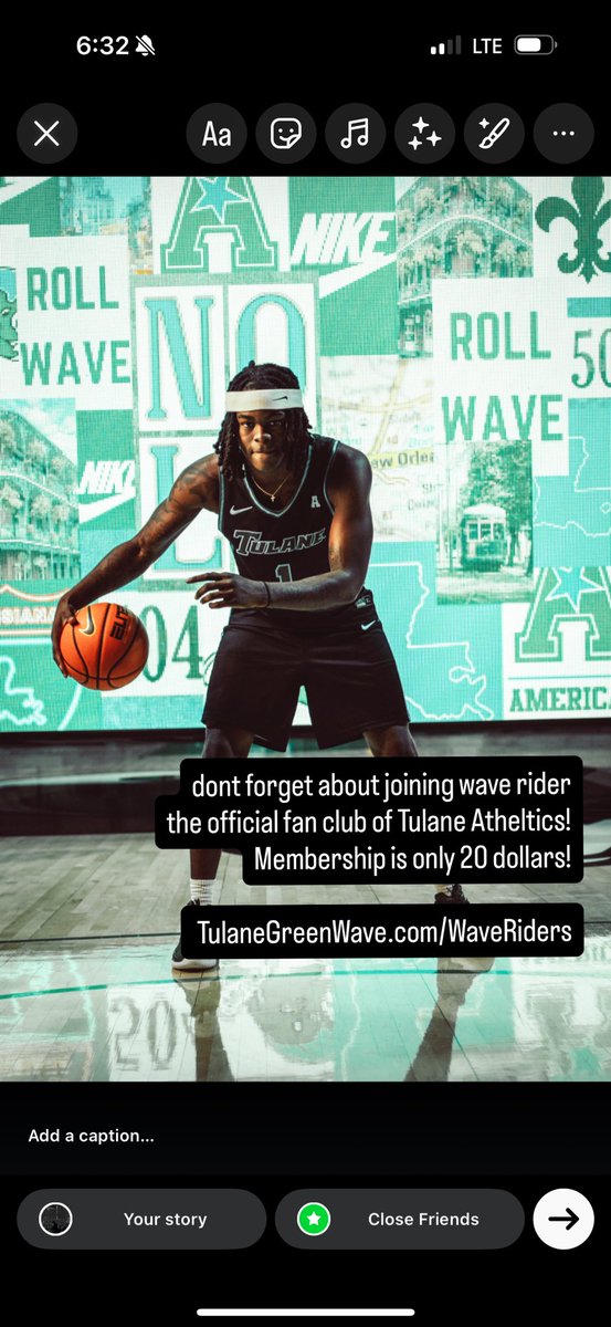 TulaneGreenWave.com/WaveRiders