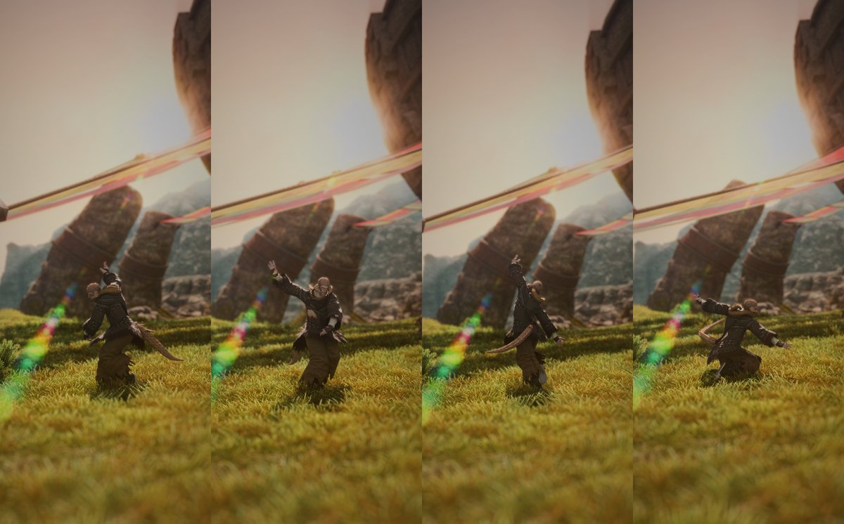 Nerimaemae's tweet image. obsessed with this emote 🥹 #ffxiv #gpose #au_ra