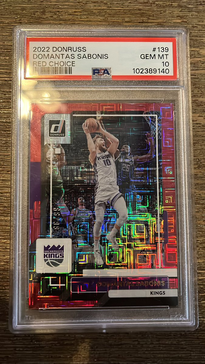 deanglass12's tweet image. Domantis Sabonis /99 PSA 10 POP 1

$30 obo