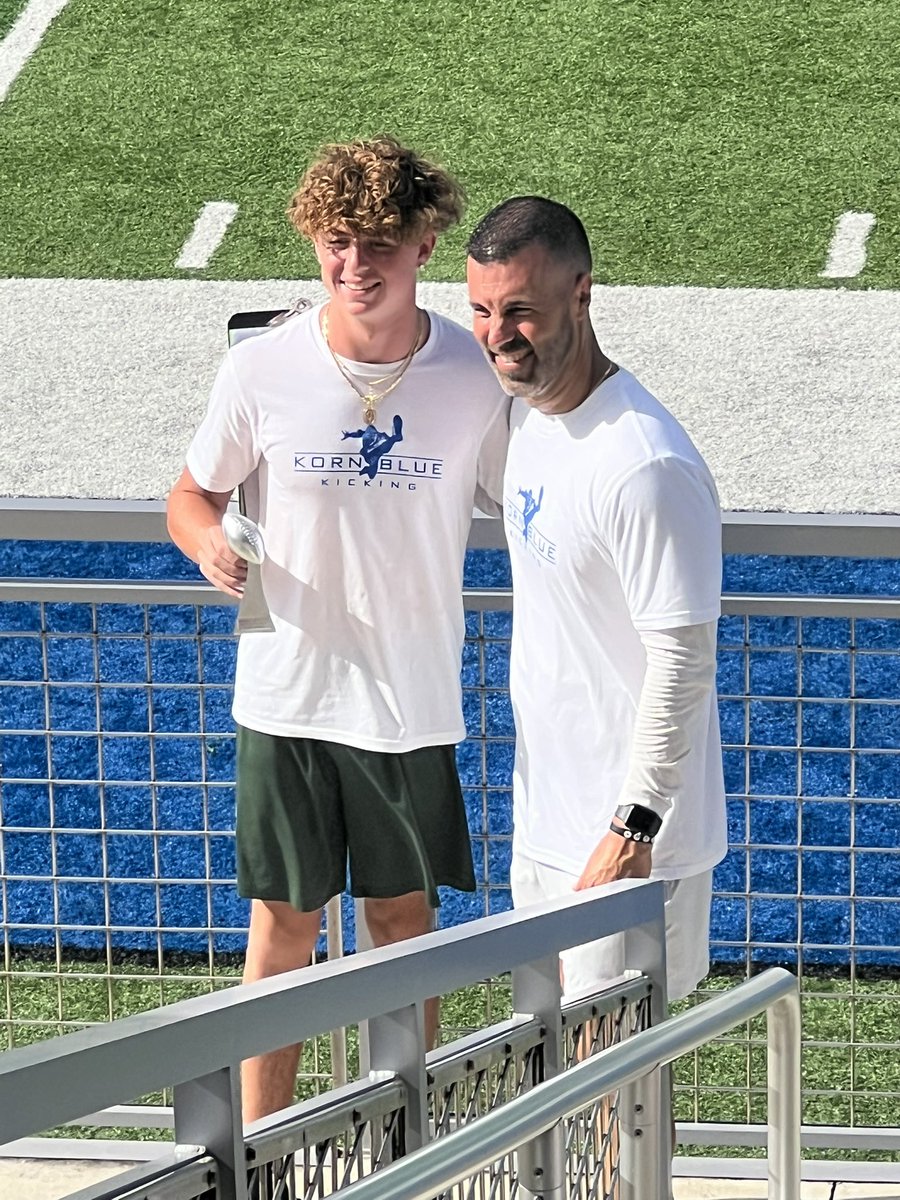 ColeRod2027's tweet image. After a great 2 days competing @KornblueKicking Summer Showcase, grateful to win the 2025 Punting Champion. @CoachDgip @Roc__Nation @ejnadelman @JerryRecruiting @STARSMP1 @PrepRedzoneFL @LawrenceBl83397 @FLVarsityRivals @kt_recruiting @HSFBamerica @mfarrellsports