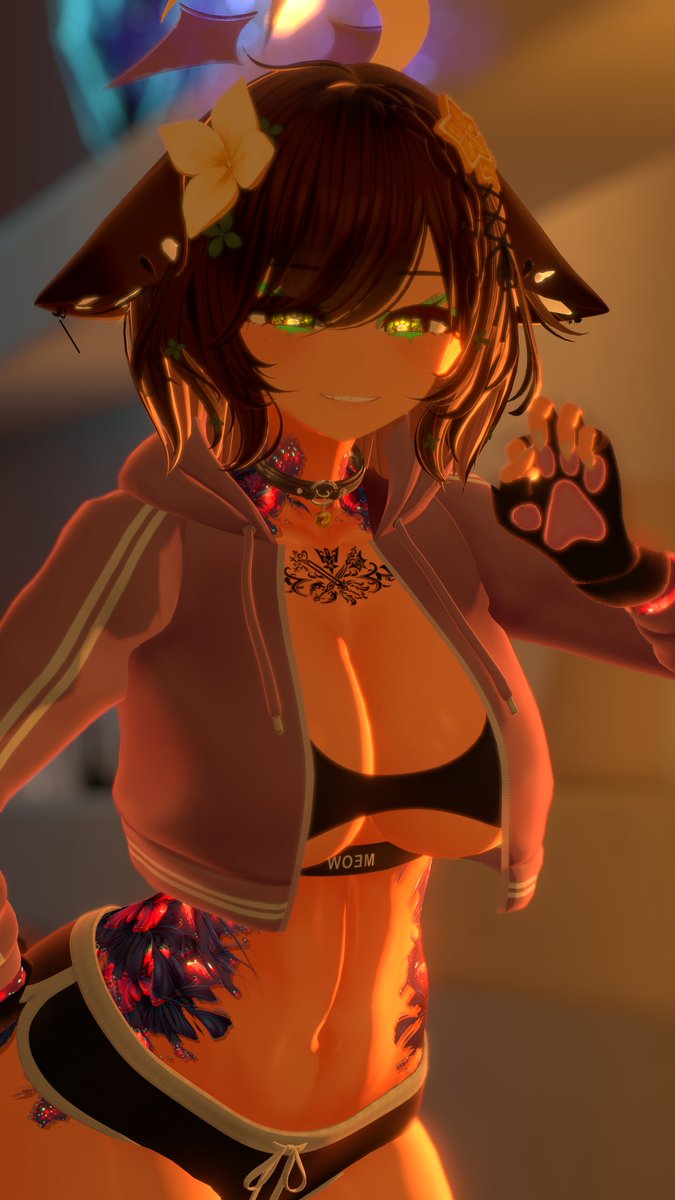 SamiNyaVRC's tweet image. Cheers!~💜🐾