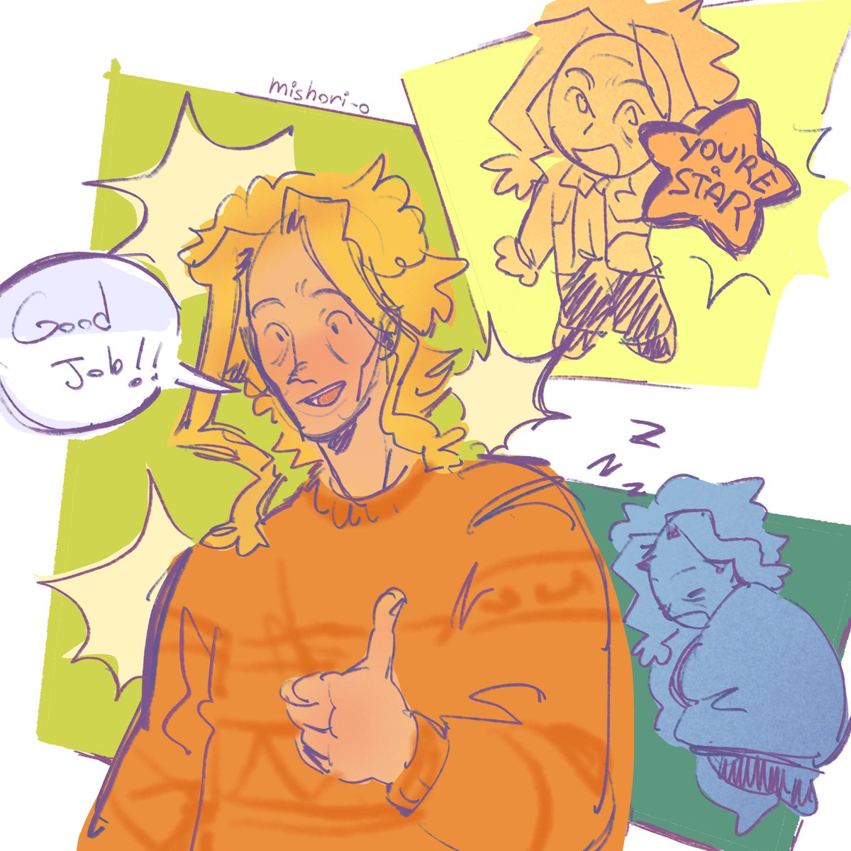 mishori_o's tweet image. I love this old man so much #ALLMIGHT