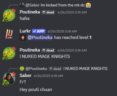 MageKnights1's tweet photo. If you get a DM from Poutineka on Discord

- Please DO NOT engage with the user!

- Block Poutineka immediately!

- If you find anything suspicious or think Poutineka may be trying to contact others or spot any alts, please DM me. https://t.co/HBAsZOo01S