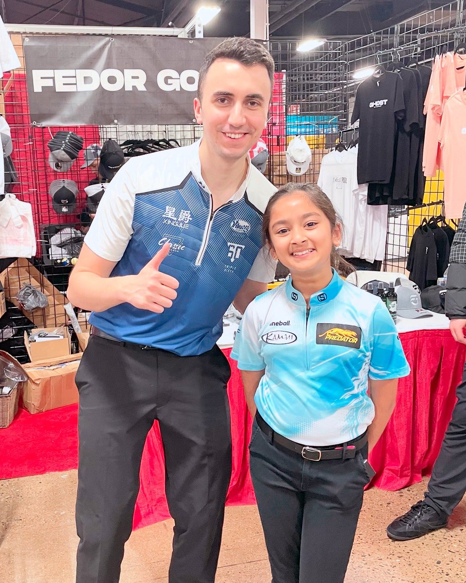 TanveeVallem's tweet image. Congrats to Black Tiger @carlobiado on winning his 2nd World Championship! #TeamPredator #TeamKamui 💪 
Congrats to @FedorGorstPool on putting a show with the kind of comebacks and shots he can pull off all week long 🙏#trueinspiration 

#predatorcues #kamuibrand @MatchroomPool