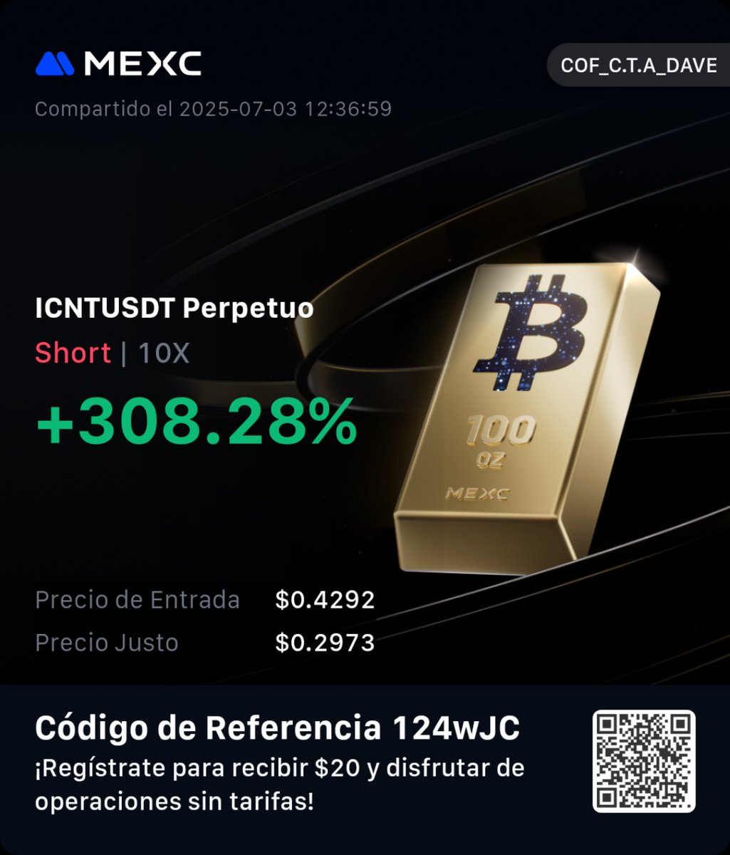 Charles86324665's tweet photo. #crypto Y como se puede observar terminé llevando un hermoso 🟢 +300% de Profit #traderprofesional #MEXC https://t.co/tLFZEIjvT3