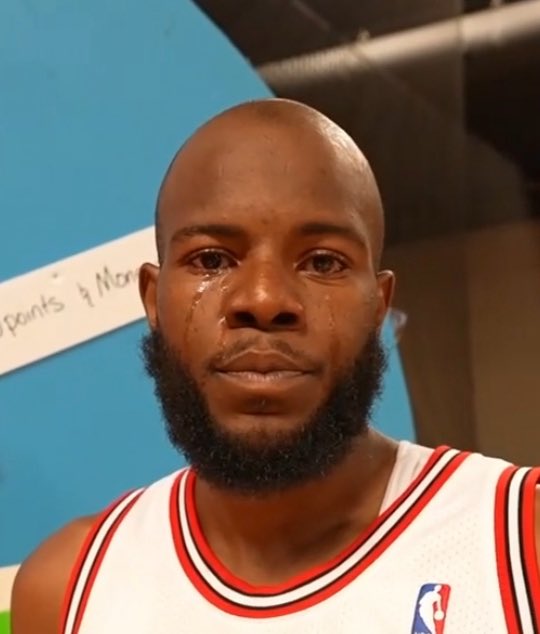 TheClipBot's tweet image. Chris is going through it 😂