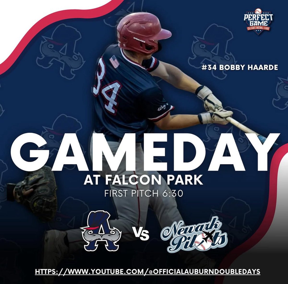 Tune in for the 2nd to last regular season game tonight from Falcon Park!🏟️

I’ll be on the call as the Doubledays look to try and improve their playoff seeding!⚾️

Link: youtube.com/live/IXfzqmWPX…