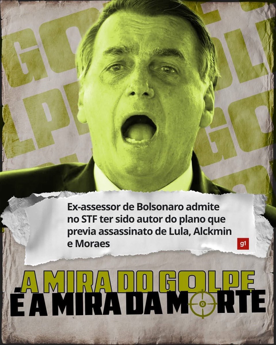 Enquanto o mundo se arrasta na Inteligência Artificial, o Brasil já criou na velocidade da luz o “pensamento digitalizado”. Bem… essa é a versão do ex-assessor do Bolsonaro.
 
#BozoNaPreventivaJá 

<a href="/STF_oficial/">STF</a> 
<a href="/FlavioDino/">Flávio Dino 🇧🇷</a> 
⁦<a href="/_Heloisa_Helena/">Heloisa Helena</a>⁩ 
⁦<a href="/leonelbrizolarj/">Leonel Brizola Neto</a>⁩