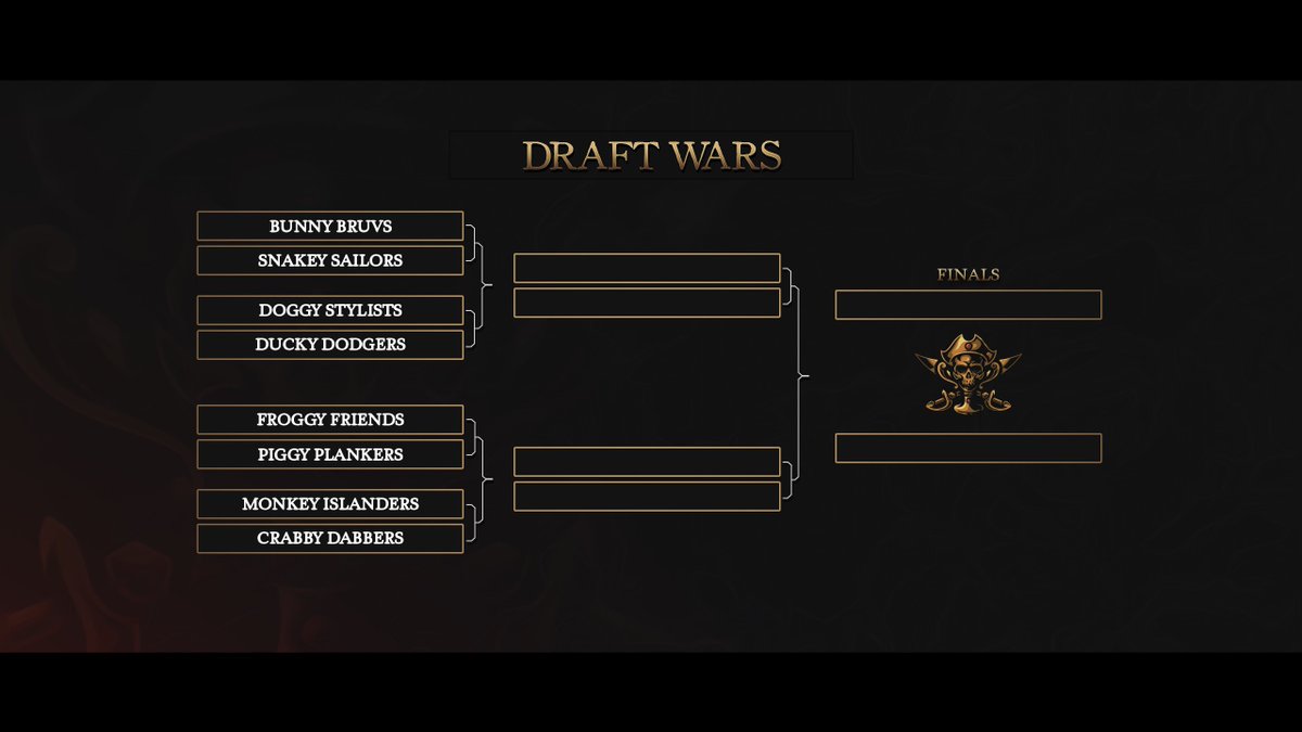 Draft Wars going live! Randomized crews, lots of chaos &amp; buckets of fun!
twitch.tv/leagueofthieve…