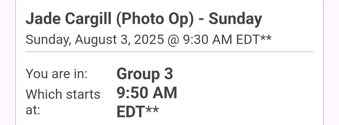 rhodescoded's tweet image. AHH I&apos;M MEETING @Jade_Cargill SO EXCITED 💚