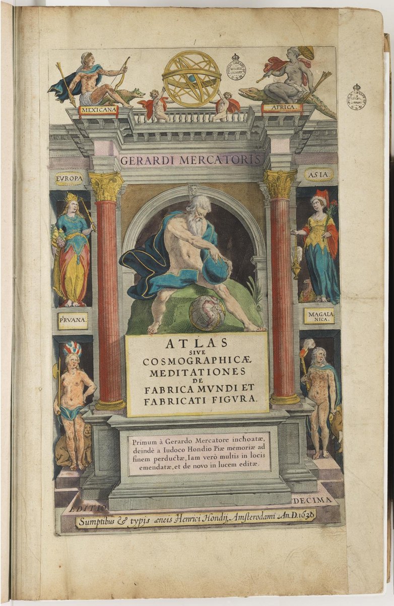 Willing2GiveHam's tweet image. Beware of the enemies 'slight of hand'.
Discernment is your ally.
Observe the melanin of Africa & Asia on the original "Mercator Atlas" of 1595.
Then watch it 'magically' (color altered) disappear from Asia on the same record, edited in 1630.
It's almost prophetic the damageโฆ