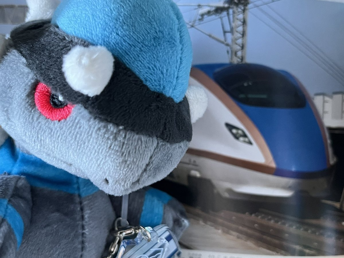 waninoko_travel's tweet image. トレイントラベラーズメンバーと
現役新幹線の相棒たち🚅🚄
弾丸くん(ラムパルド)とE7系(W7系)の
おでこと目(ライト)の位置は完璧一致
してるしエクボくん(オーダイル)と
N700Sの笑窪も顔の筋も結構共通してる
ことがわかったからこれから新幹線を観るのがもっと楽しくなりそうって思った🤣笑