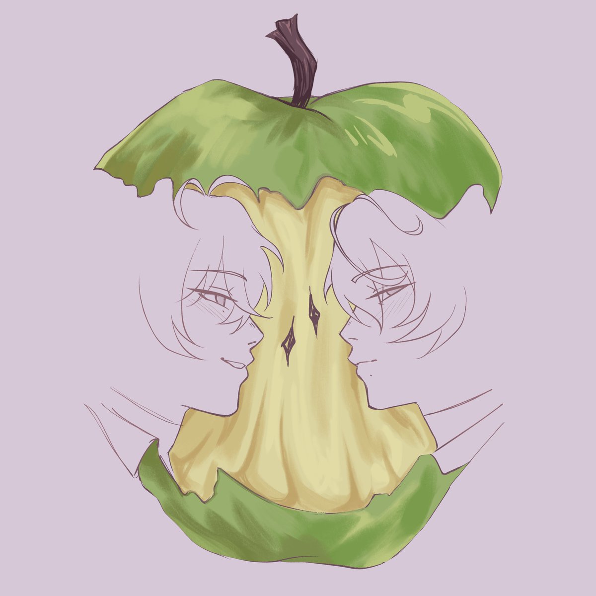 appurupii's tweet image. apple of my eye🍏
#kugamark