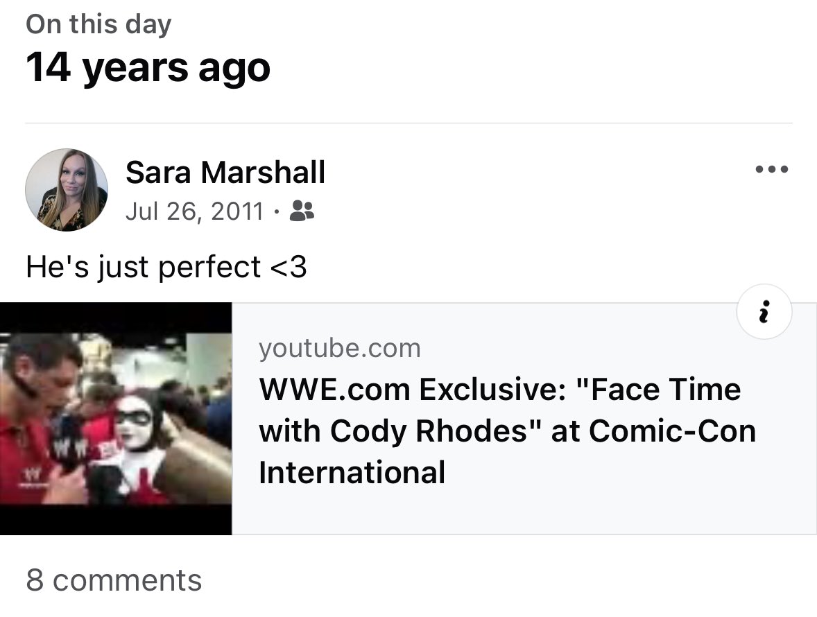 smarshxo's tweet image. Never ever question my love for @CodyRhodes