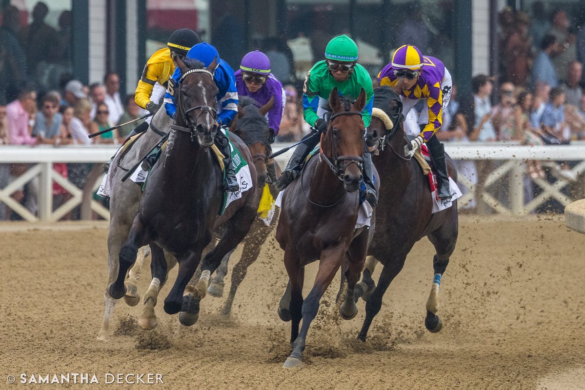 sdeckerphoto's tweet image. Sovereignty's still king! The dual Classic winner ruled the Grade II Jim Dandy Stakes at the Spa with @JuniorandKellyA onboard for owner @godolphin and trainer Bill Mott.
Shot for the @saratogaspecial