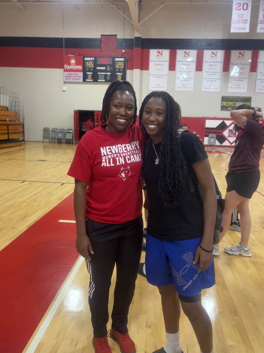 Had a Great time at the camp <a href="/WalkerJohnette/">Coach Walker</a>