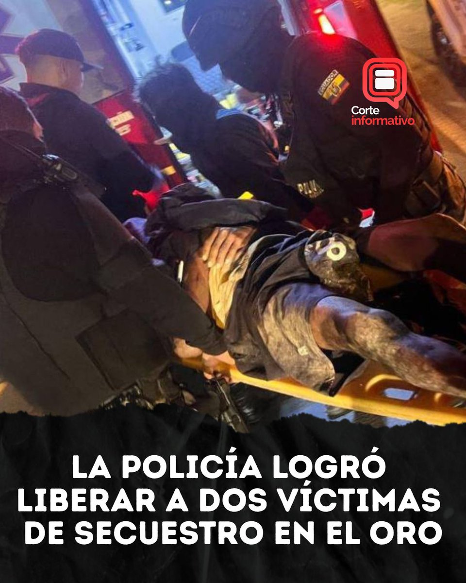 CorteInforma's tweet image. #ATENCIÓN | Dos víctimas de secuestro fueron rescatadas por la Policía en Pasaje, #ElOro.
Uno de ellos fue hallado con golpes en medio de la maleza, mientras que el otro logró escapar y fue encontrado en el sector San Miguel de Brasil.
Ambos reciben atención médica.
