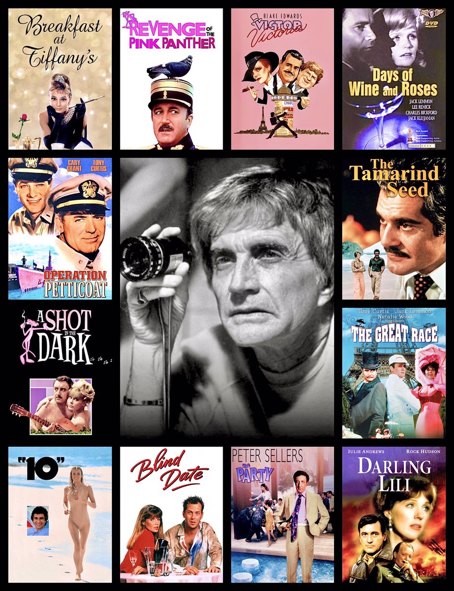 NevilleFChambe1's tweet image. Remembering today the late 🇺🇸American film director, producer and screenwriter #BlakeEdwards (26 July 1922 – 15 December 2010) born #OnThisDay in Tulsa, Oklahoma