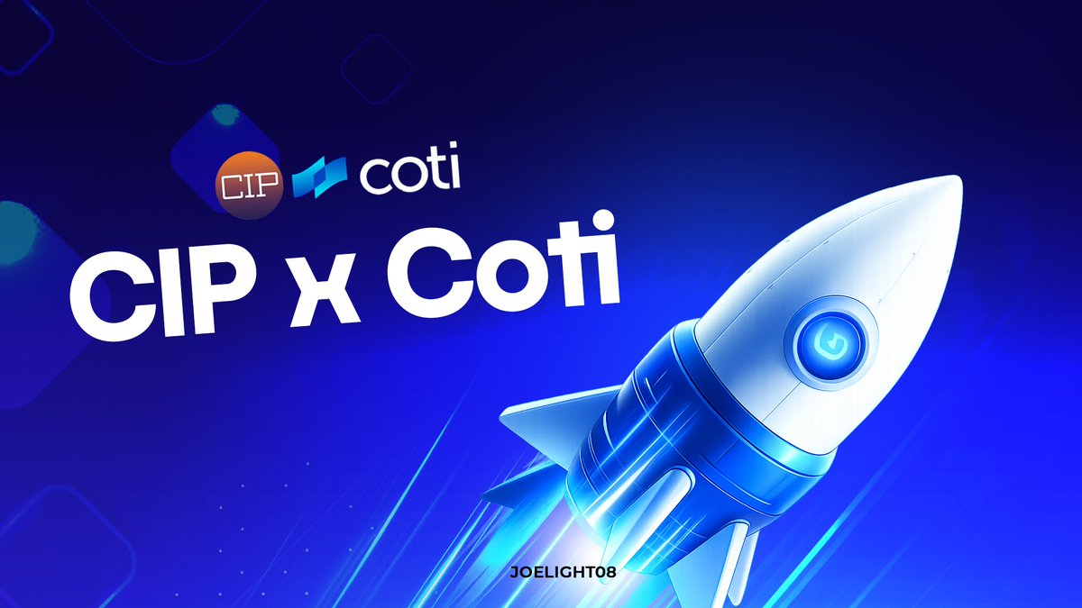 The next generation of DeFi won't run on hype it'll run on infrastructure.
COTI is quietly building that foundation.
And now, CIP crypto's first inheritance protocol is launching on it.
Here’s why that matters 👇