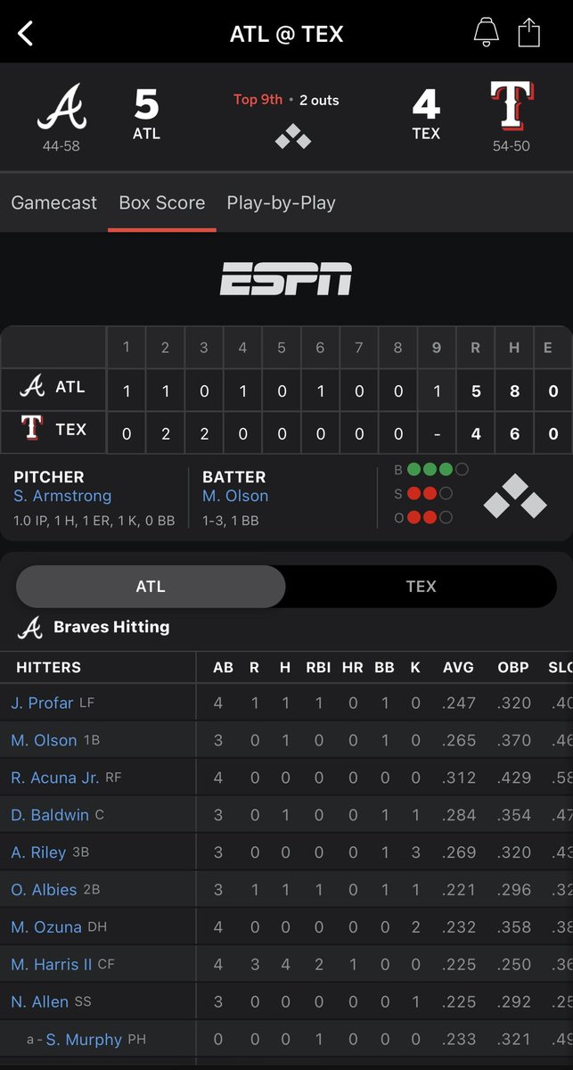 LawCoWildcats's tweet image. Michael Harris ll, center fielder for a team that’s 14 games below .500, needed a single for the cycle, passes it up and legs out a triple. He then scores as the go ahead run in the top of the 9th. That’s a team guy that wants to win. Respect 🫡 #Culture #Selfless
