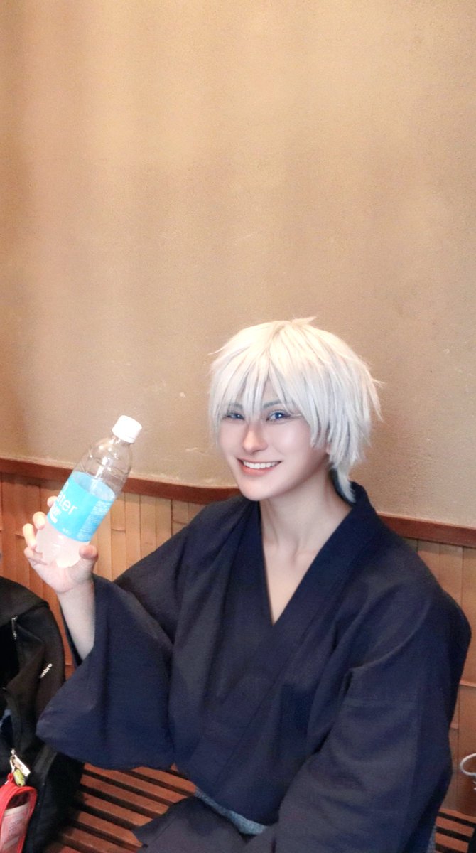 nagisuke_04's tweet image. cosplay／呪術廻戦

今日も暑いねぇーーー🫠
水分とれよー🧃🧃🧃

@omochi_021c 📷