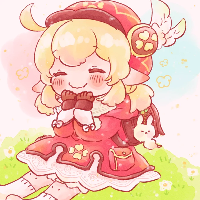 笑顔が一番似合うから笑顔ばかり描いてる
