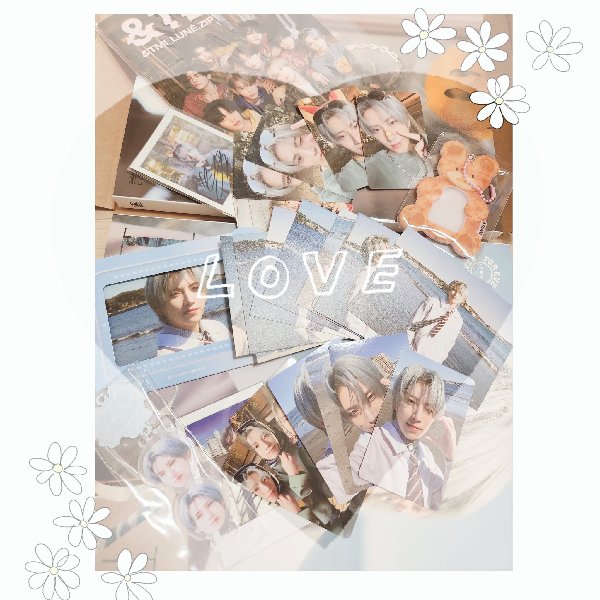 【即購入禁止】 最終値下げ love&letter ミンギュ 直筆サイン 即購入禁止】 最終値下げ love&letter ミンギュ 直筆サイン K