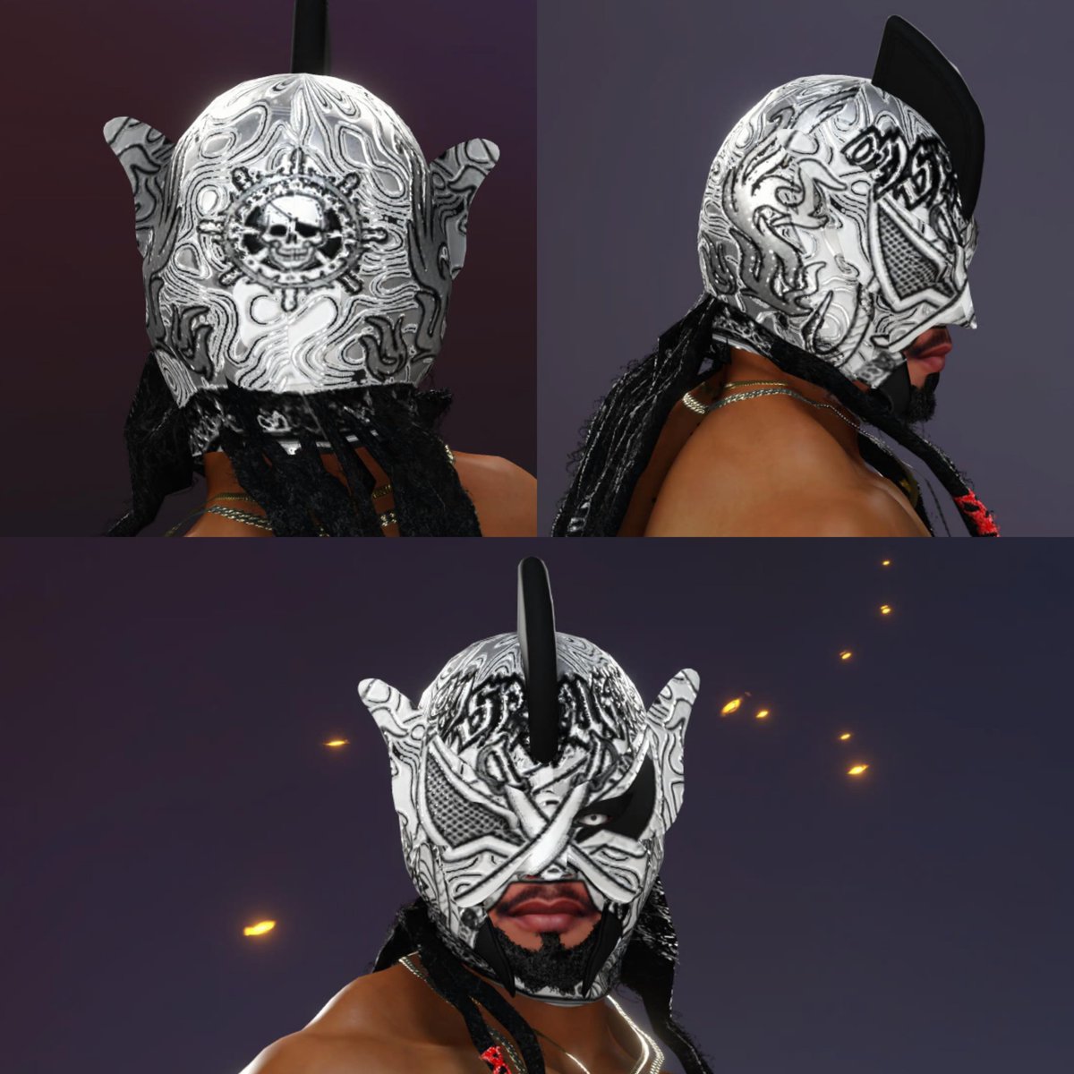 mackonslaught's tweet image. "Every few years niggas think they can deal with the real
Now I gots to fuck cypress hill
I got a voice you should fear!
I drink a beer bust a rap and end your fucking career"
Entrance gear and in game screenshots in the comments
#Portsideproblem #Megalodon #WWE2K25